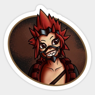 Kirishima Sticker